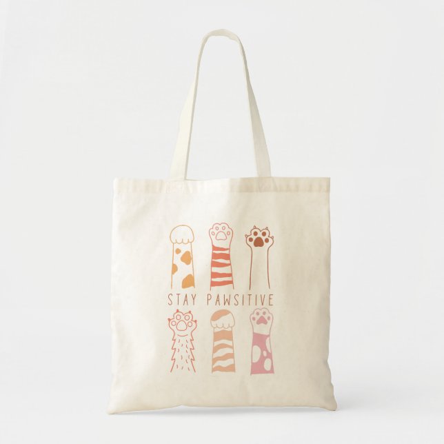 Bolso De Tela Mantente inquieto (Frente)