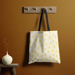 Bolso De Tela Mantequilla Amarilla Marca Suelta