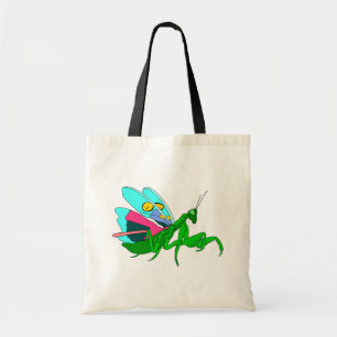 Bolso De Tela Mantis de oración colorida