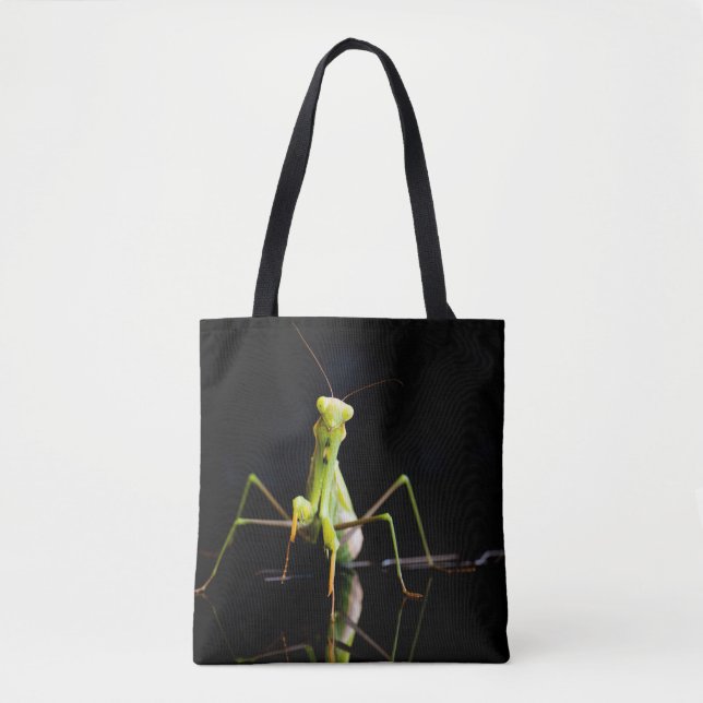 Bolso De Tela Mantis rezando (Anverso)
