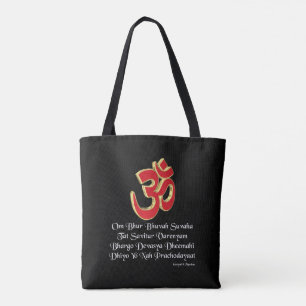 Bolso De Tela mantra Gayatri