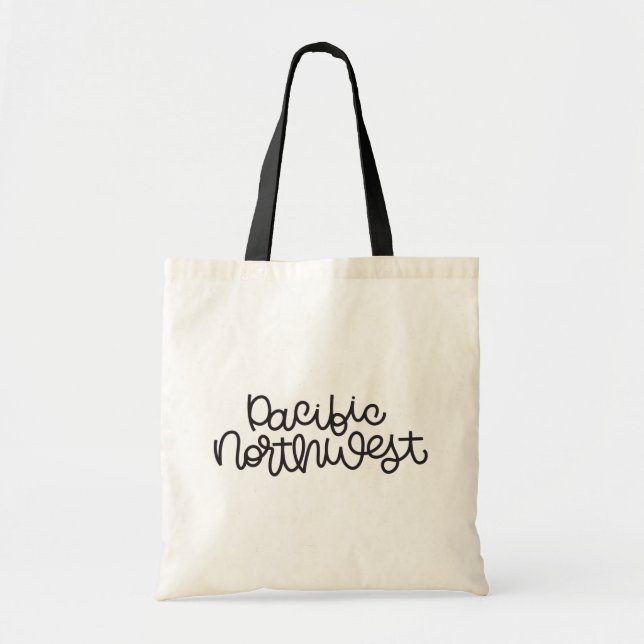 Bolso De Tela Manuales del Noroeste del Pacífico (Frente)