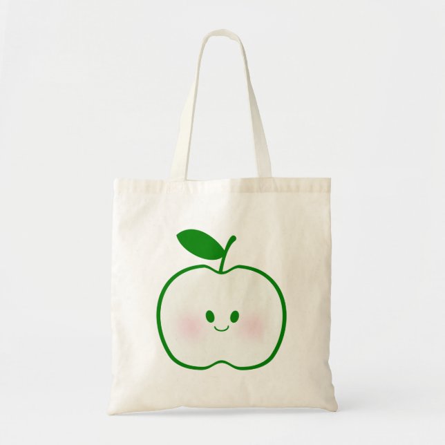 Bolso De Tela Manzana corta (Frente)
