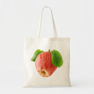 Bolso De Tela manzana roja