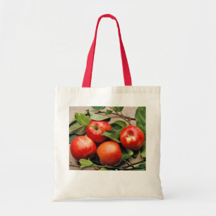 Bolso De Tela Manzanas