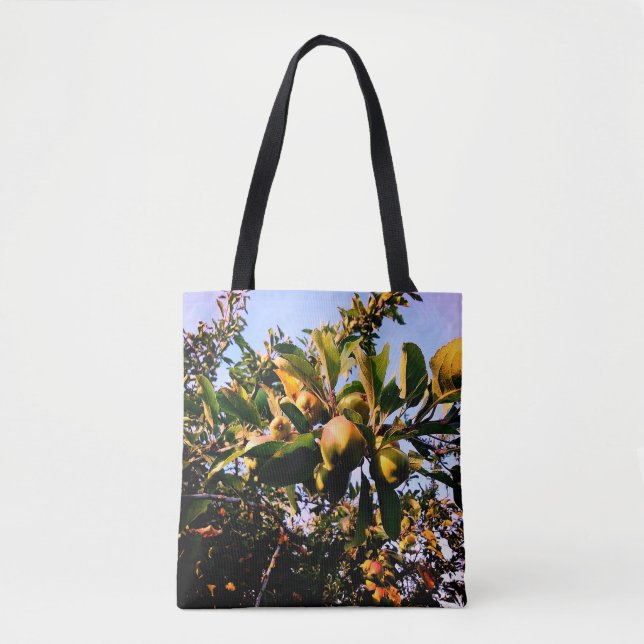Bolso De Tela Manzanas (Anverso)