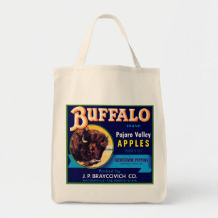 Bolso De Tela Manzanas de búfalo