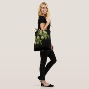 Bolso De Tela Manzanas verdes