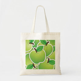 Bolso De Tela Manzanas verdes funestas
