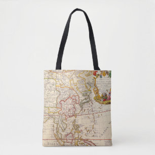 Bolso De Tela Mapa antiguo inspirado (6)