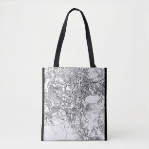 Bolso De Tela Mapa de Addis Abeba Etiopía