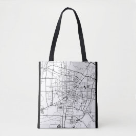Bolso De Tela Mapa de Baoding China