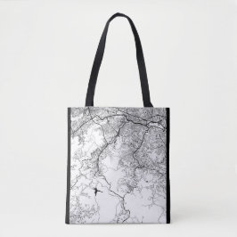 Bolso De Tela Mapa de Caracas Venezuela