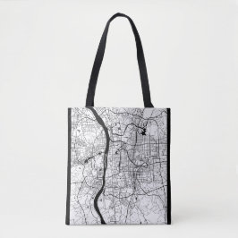 Bolso De Tela Mapa de Changsha China