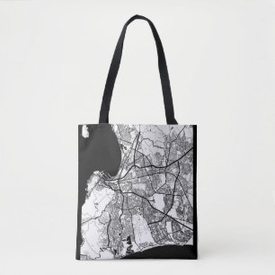 Bolso De Tela Mapa de Ciudad del Cabo Sudáfrica