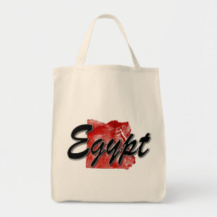 Bolso De Tela Mapa de Egipto