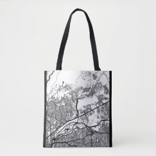 Bolso De Tela Mapa de Guarulhos Brasil