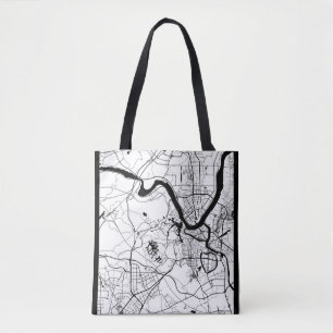 Bolso De Tela Mapa de Huizhou China
