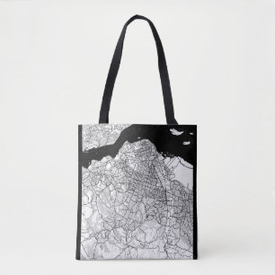 Bolso De Tela Mapa de Kinshasa RD Congo