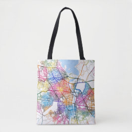 Bolso De Tela Mapa de la ciudad de Adana Türkiye