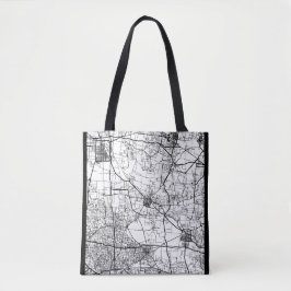 Bolso De Tela Mapa de la ciudad de Bozhou China