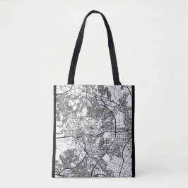 Bolso De Tela Mapa de la ciudad de Sendai Japón