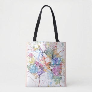 Bolso De Tela Mapa de Mosul Iraq