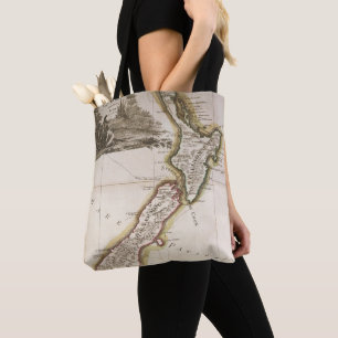 Bolso De Tela Mapa de Nueva Zelanda