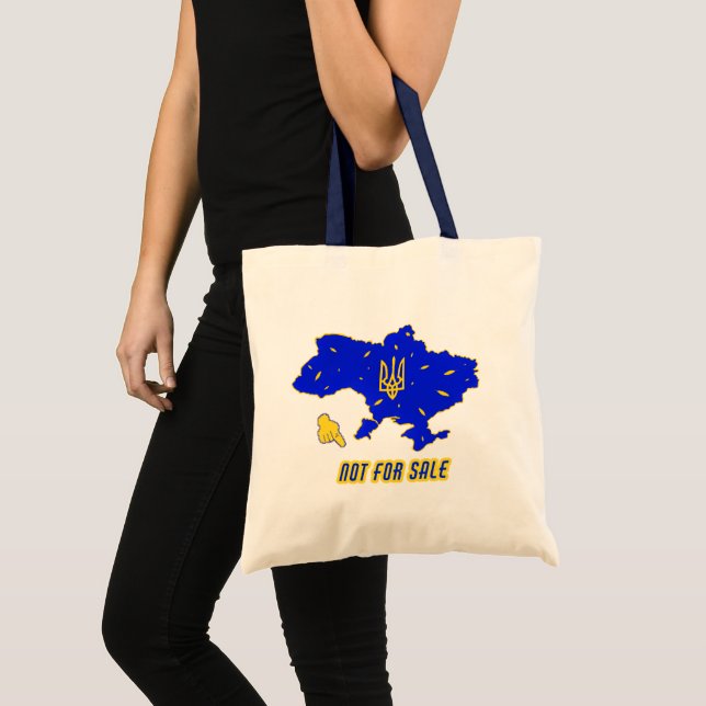 Bolso De Tela Mapa de Ucrania (Anverso (producto))