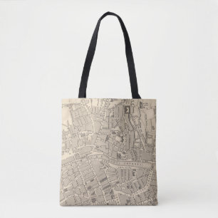 Bolso De Tela Mapa del corcho, Irlanda