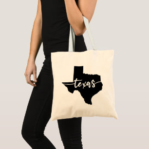 Bolso De Tela Mapa del estado de Texas USA