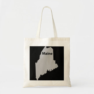 Bolso De Tela Mapa principal Esbozo de estado Orgullo del hogar
