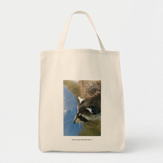 Bolso De Tela Mapache (Frente)