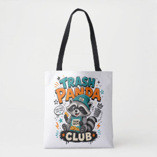 Bolso De Tela mapache basura mapache 