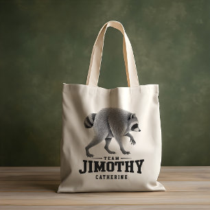 Bolso De Tela Mapache Viral Jimothy Divertido Panda de Basura Vi