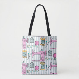 Bolso De Tela Máquina de coser - Albornoces rosados