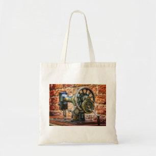 Bolso De Tela Máquina de coser de época