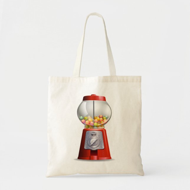 Bolso De Tela Máquina de gombas (Frente)