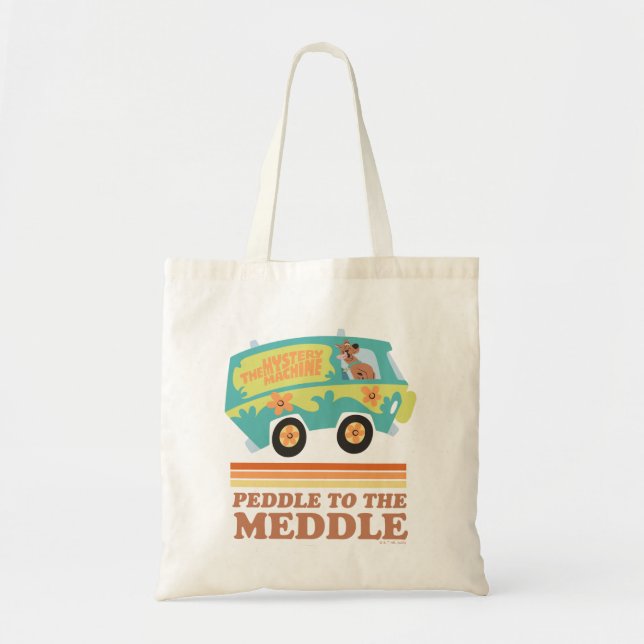 Bolso De Tela Máquina de misterio Scooby-Doo "Peddle to Meddle" (Frente)
