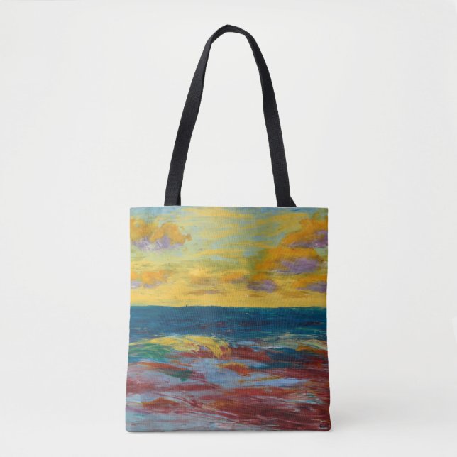Bolso De Tela Mar de Alsen | Emil Nolde | (Anverso)