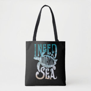 Bolso De Tela Mar de la Vitamina