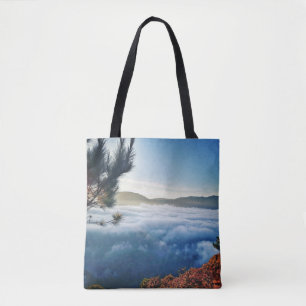 Bolso De Tela Mar de Nubes