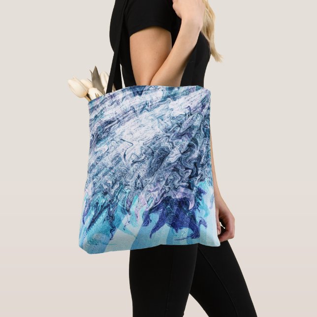 Bolso De Tela Mar de Rurhing..... (Detalle)