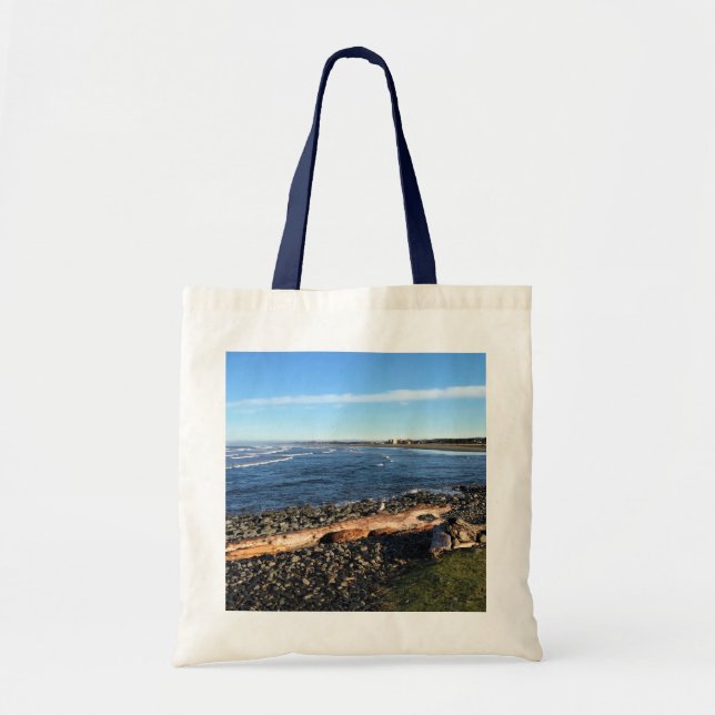 Bolso De Tela Mar, Oregón (Frente)