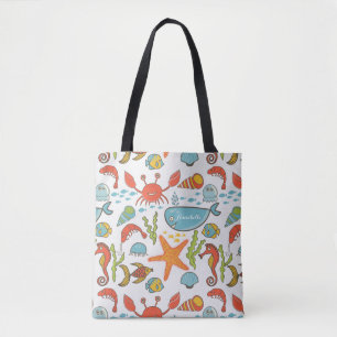 Bolso De Tela Mar Sally
