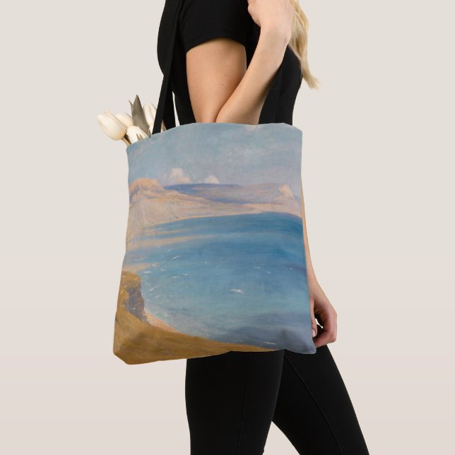 Bolso De Tela Mar y sol (Detalle)