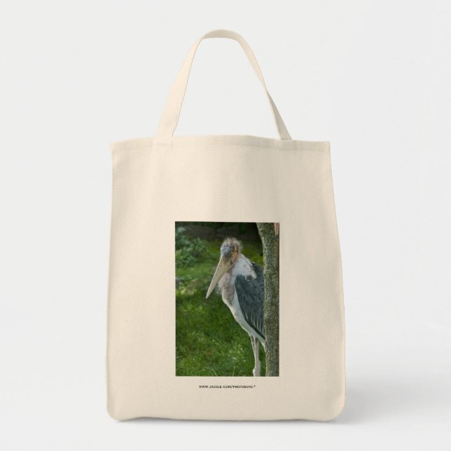 Bolso De Tela Marabú (Frente)