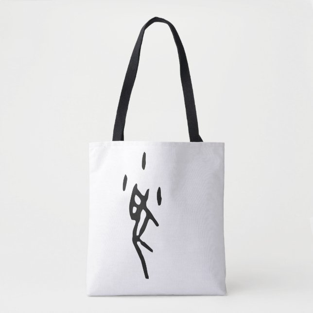 Bolso De Tela Maravillosa rata de zodiaco chino #001- (Anverso)