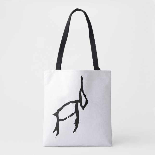 Bolso De Tela Maravilloso Conejo Zodiaco Chino-#001- (Anverso)