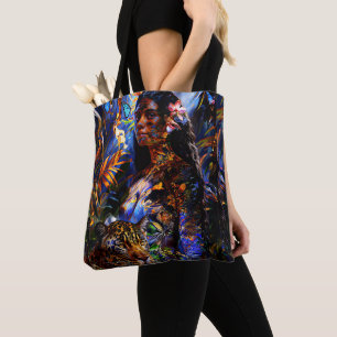 Bolso De Tela "Marayuna" - Paleta Forestal - Mujeres En La Amazo